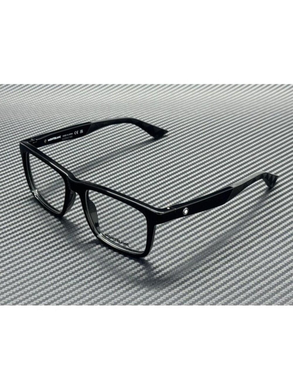 New Mont Blanc Men Black Eyeglasses 55-18-145